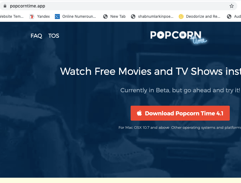Popcorn Time official Site