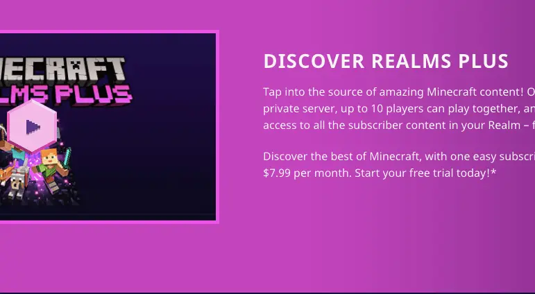 Why Minecraft Realms Not Free