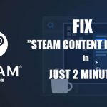 Steam Content is Locked Solution 2020