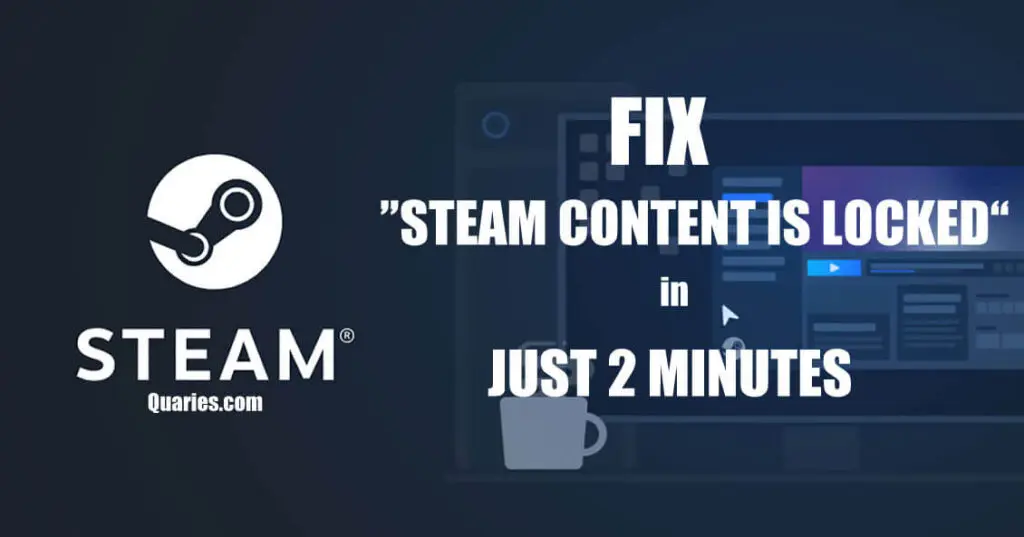 Fix Steam Content is locked