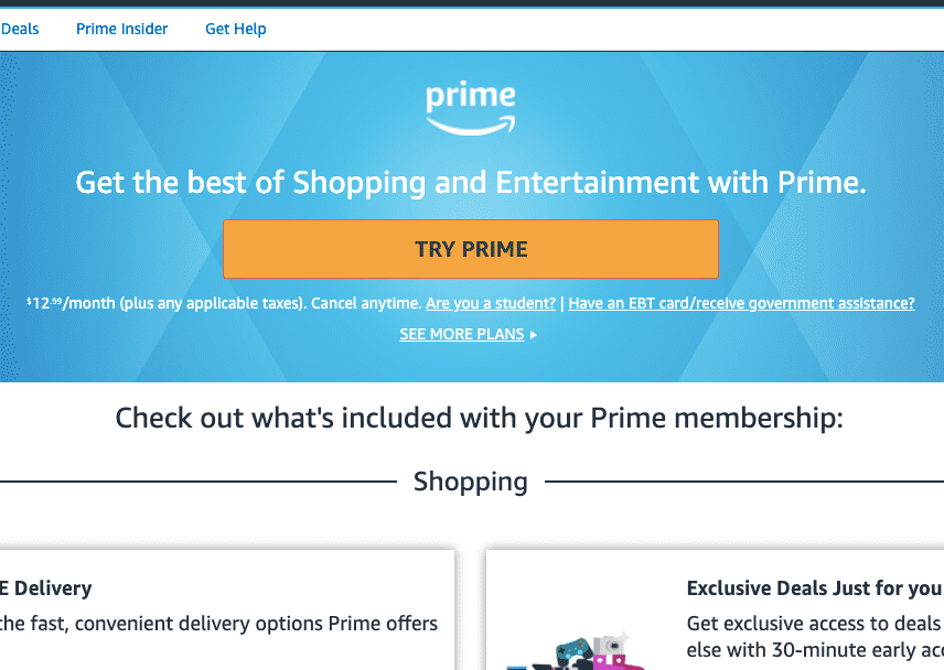 How To Get Amazon Prime Video Free Trail