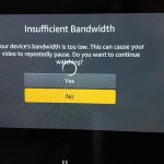 How To Fix Insufficient Bandwidth Error On Amazon Prime Video?