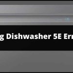 Samsung Dishwasher Error Code 5E