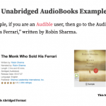 Abridged vs Unabridged Audiobooks