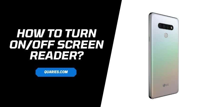 Turn On & Off TalkBack/Screen Reader On Your Android