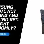 Samsung Remote Flashing Red Light Randomly