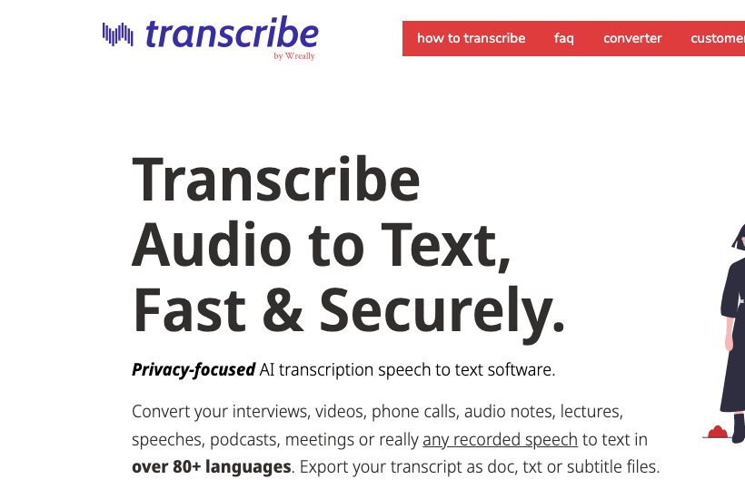 Transcribe by Wreally