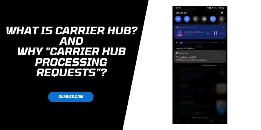 Carrier Hub Processing Requests