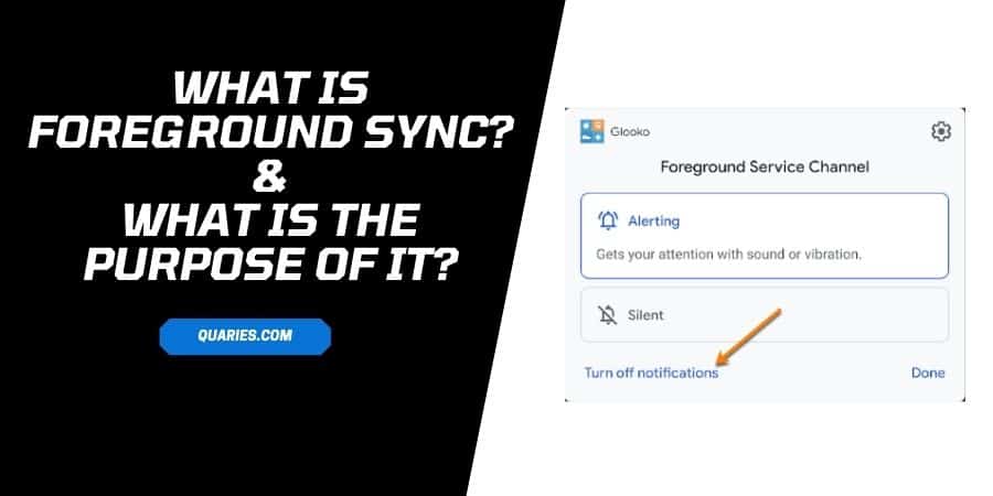 What Is Foreground Sync