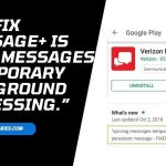 Message+ Is Syncing Messages Temporary Background Processing
