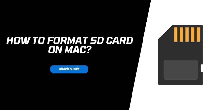 How To Format SD Card On Mac