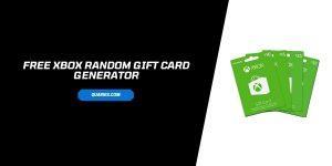 Free Xbox Random Gift Card Generator