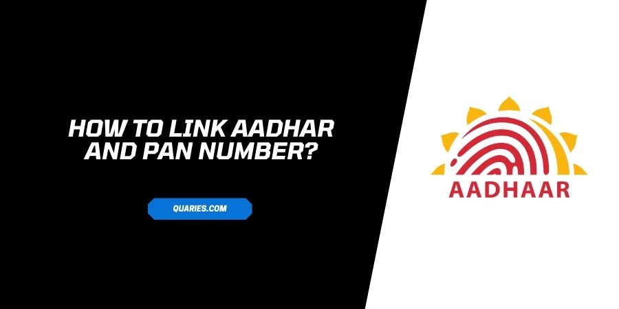 How to link Aadhaar Card With PAN number?