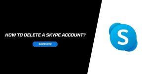 How to delete a Skype account?