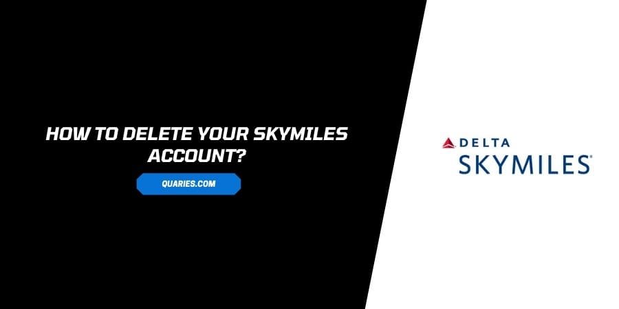 How to delete your SkyMiles account