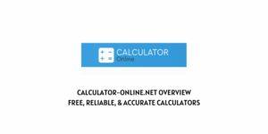 Calculator-online.net Overview | Free, Reliable, & Accurate Calculators