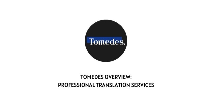 Tomedes Overview