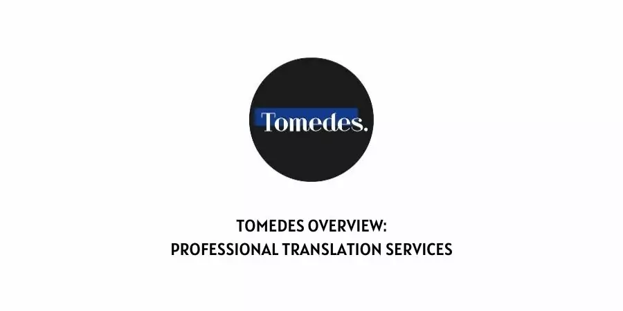 Tomedes Overview