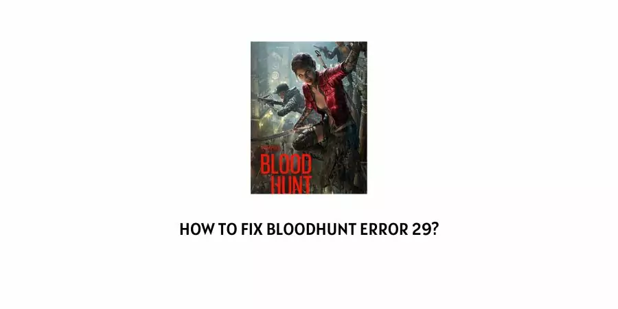 Bloodhunt error 29