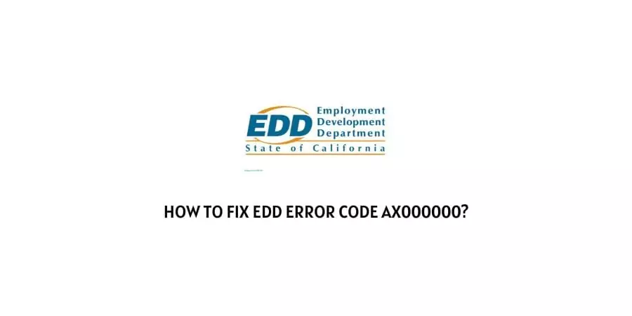 EDD Error Code ax000000