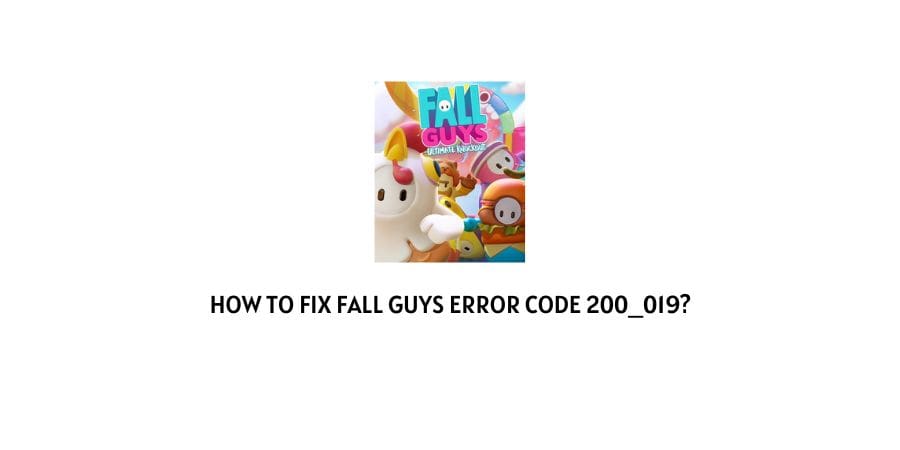 Fall Guys Error Code 200_019