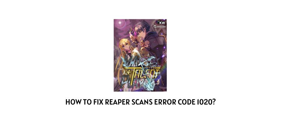 How To Fix Reaper Scans Error Code 1020?