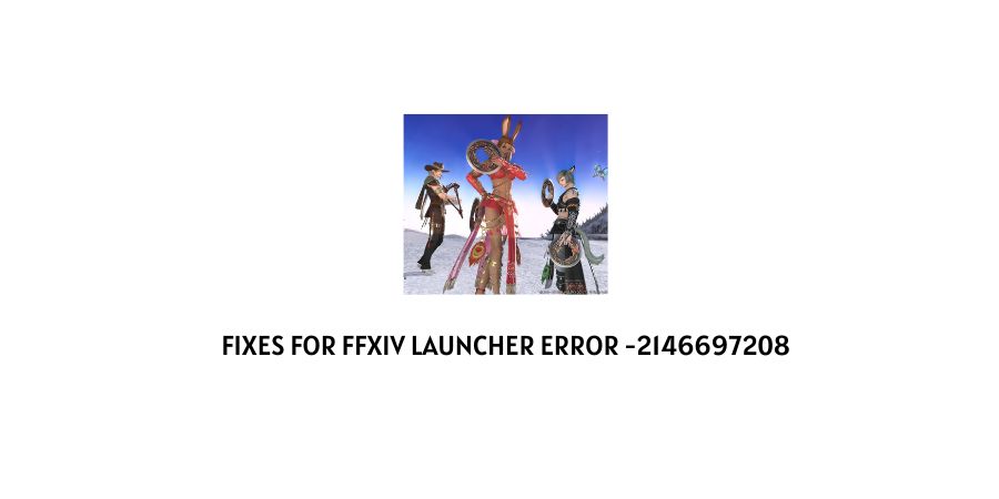 FFXIV Launcher Error -2146697208