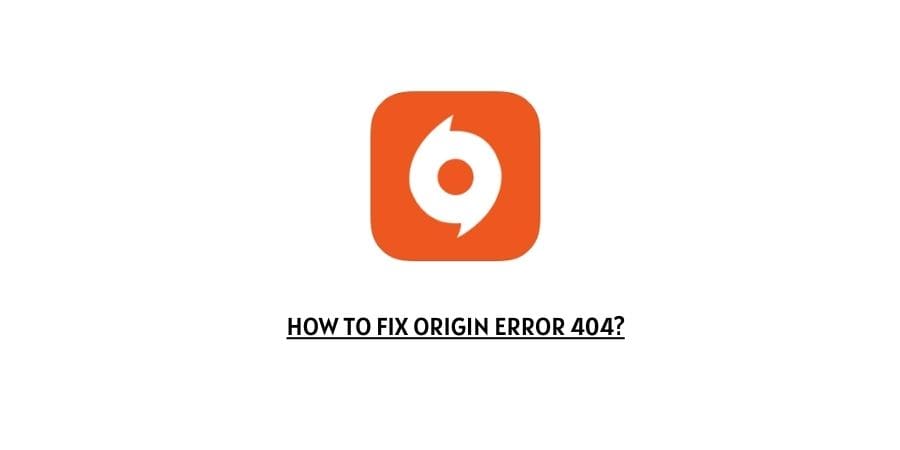 Origin Error 404
