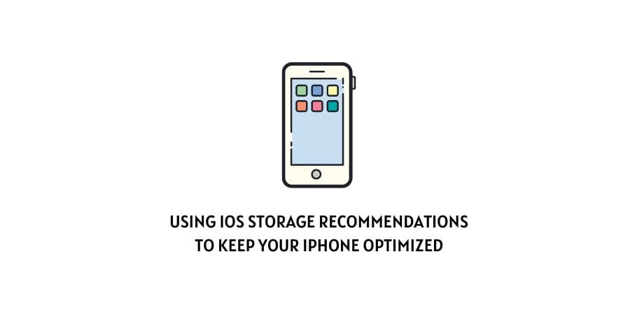 iOS Storage Recommendations