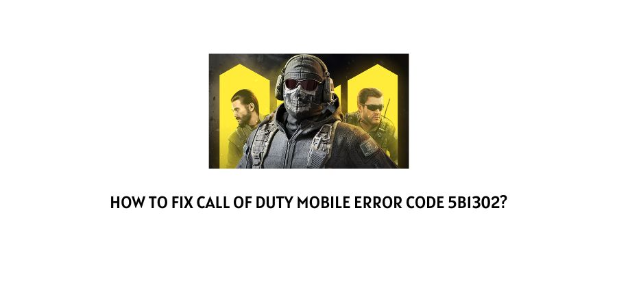 cod Mobile error code 5B1302