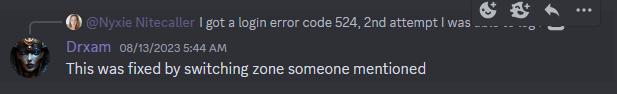 Palia Error 524