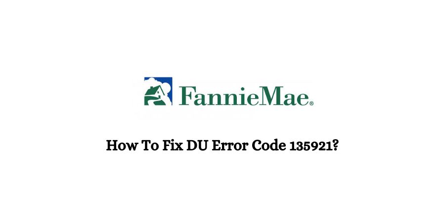 DU Error Code 135921