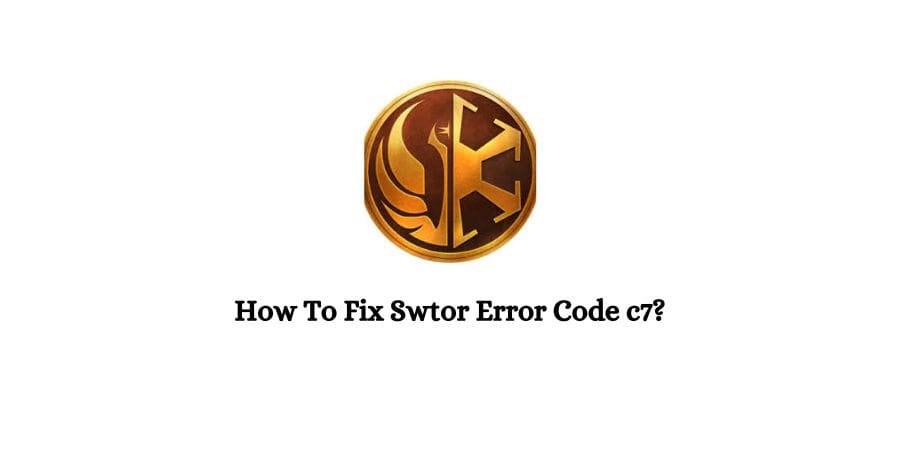 Swtor Error Code c7