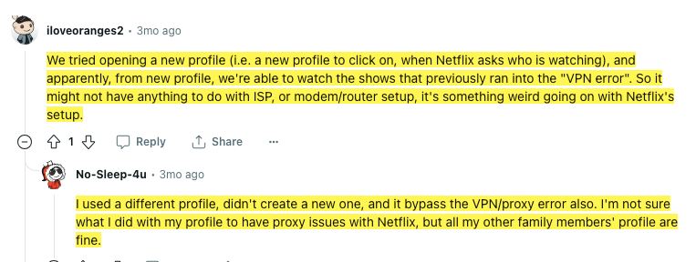 Netflix Proxy / VPN Error But No VPN Or Proxy
