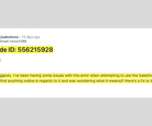 How To Fix Salesforce Dialer Error Code ID: 556215928?