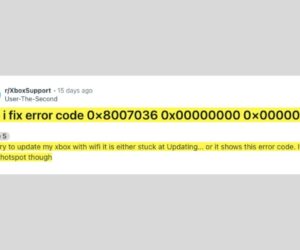 How To Fix Xbox Error Code 0×8007036 0x00000000 0×00000206?